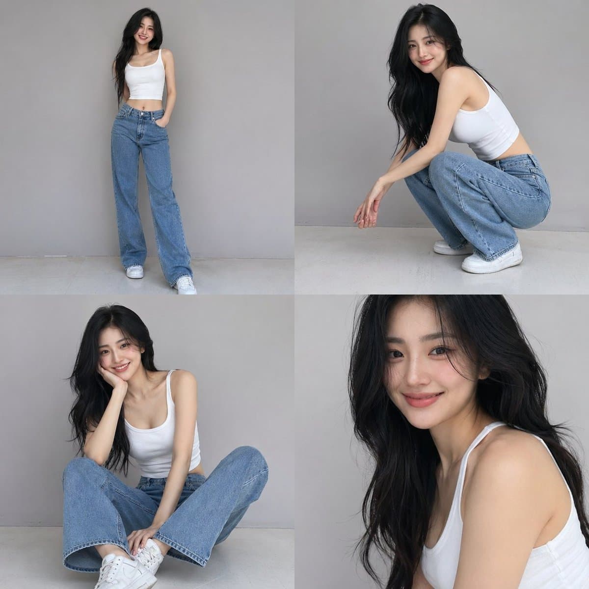 Profile / Avatar - Casual Fashion Grid Photoshoot