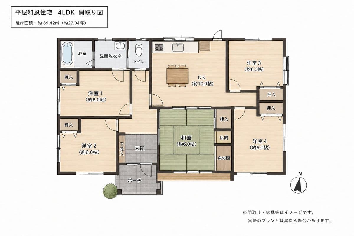 Infographic / Edu Visual - Japanese House Floor Plan Generator