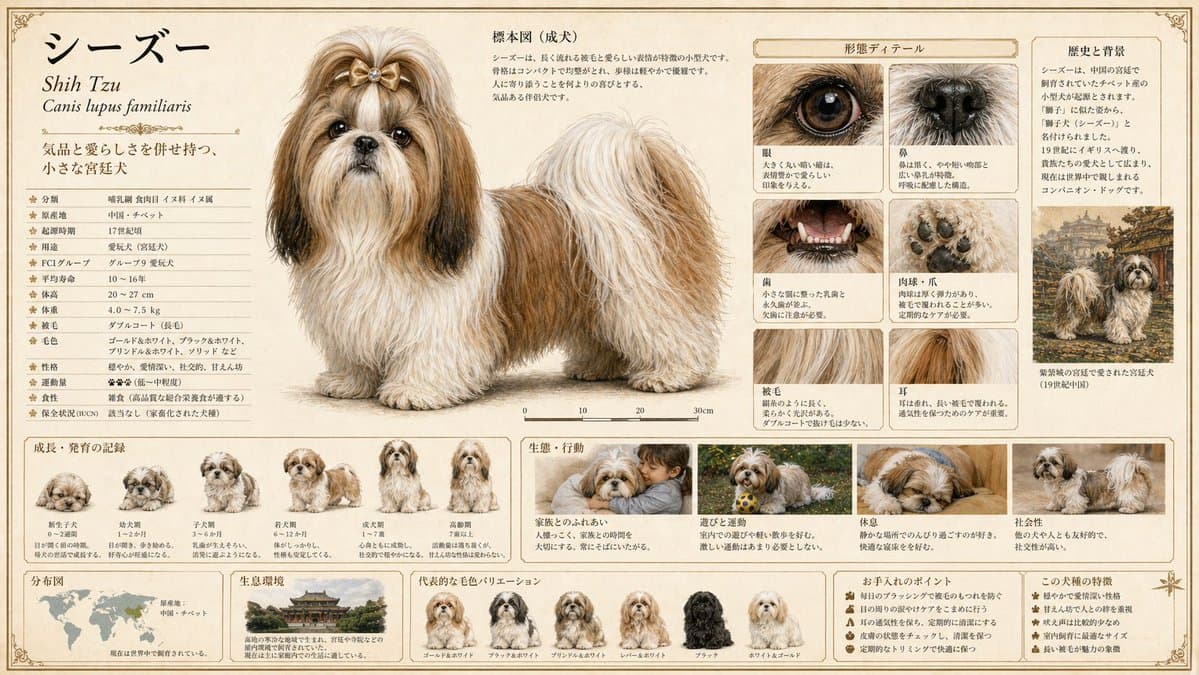 Infographic / Edu Visual - Detailed Animal Encyclopedia Generation