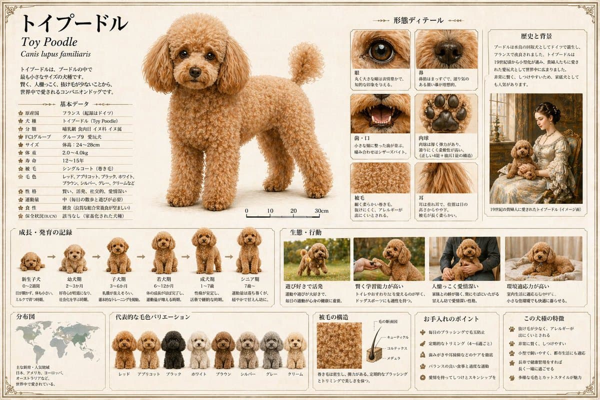 Infographic / Edu Visual - Detailed Animal Encyclopedia Generation