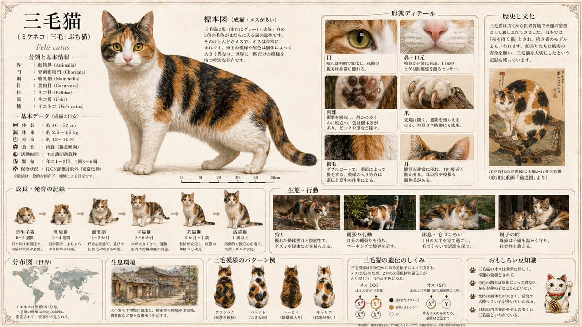 Infographic / Edu Visual - Detailed Animal Encyclopedia Generation