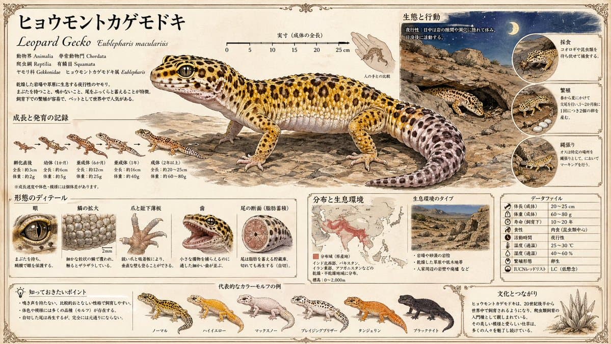 Infographic / Edu Visual - Detailed Animal Encyclopedia Generation