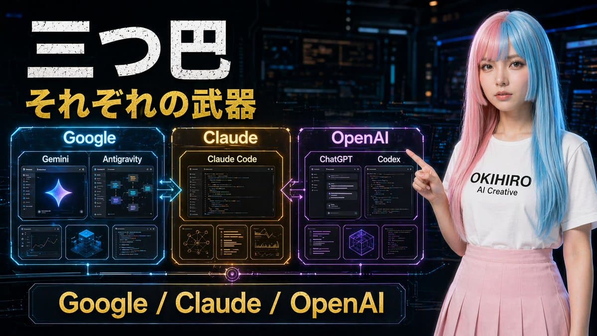 YouTube Thumbnail - Cyberpunk AI Tools Comparison Poster