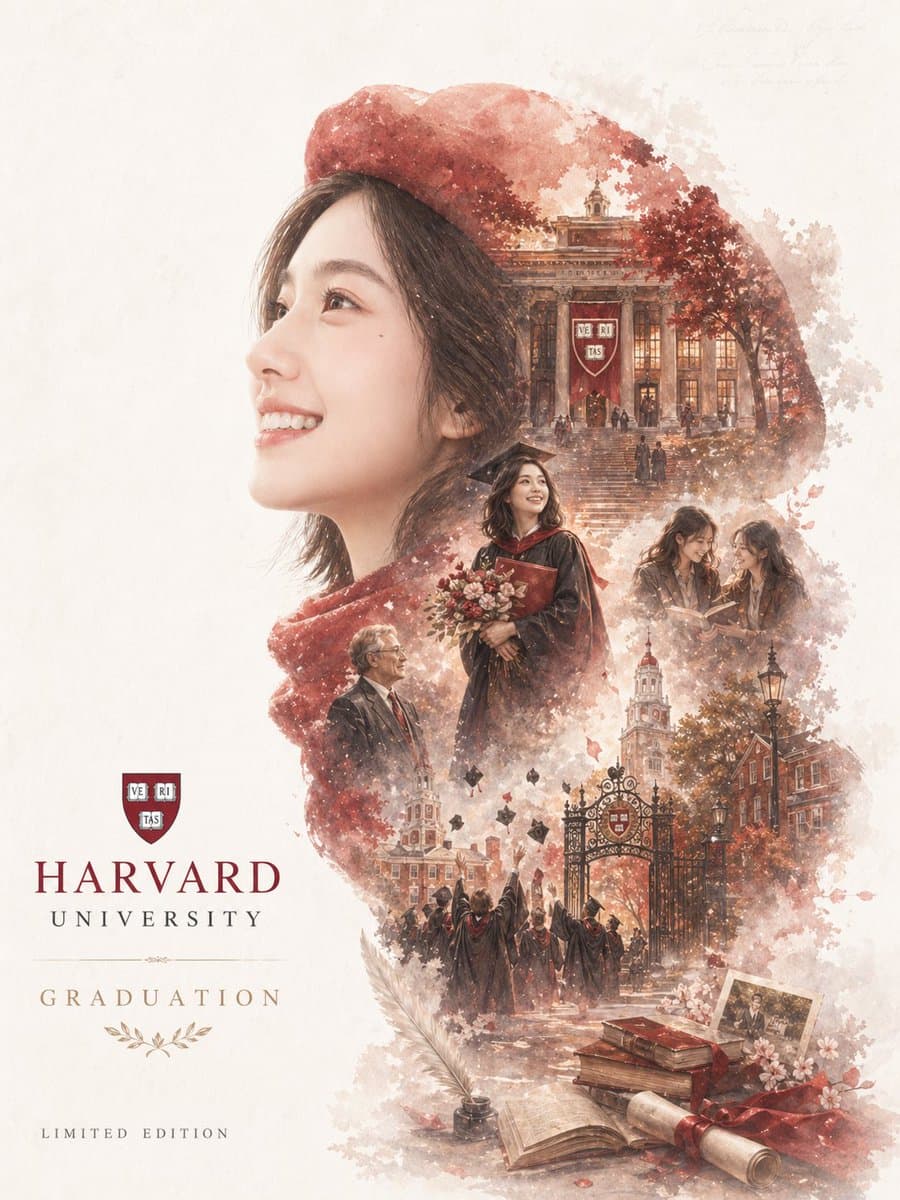 Comic / Storyboard - Epic Narrative Graduation Poster