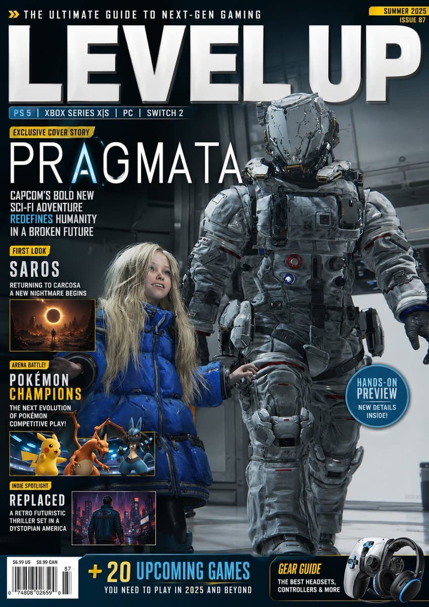 Product Marketing - Video Game Magazine Cover