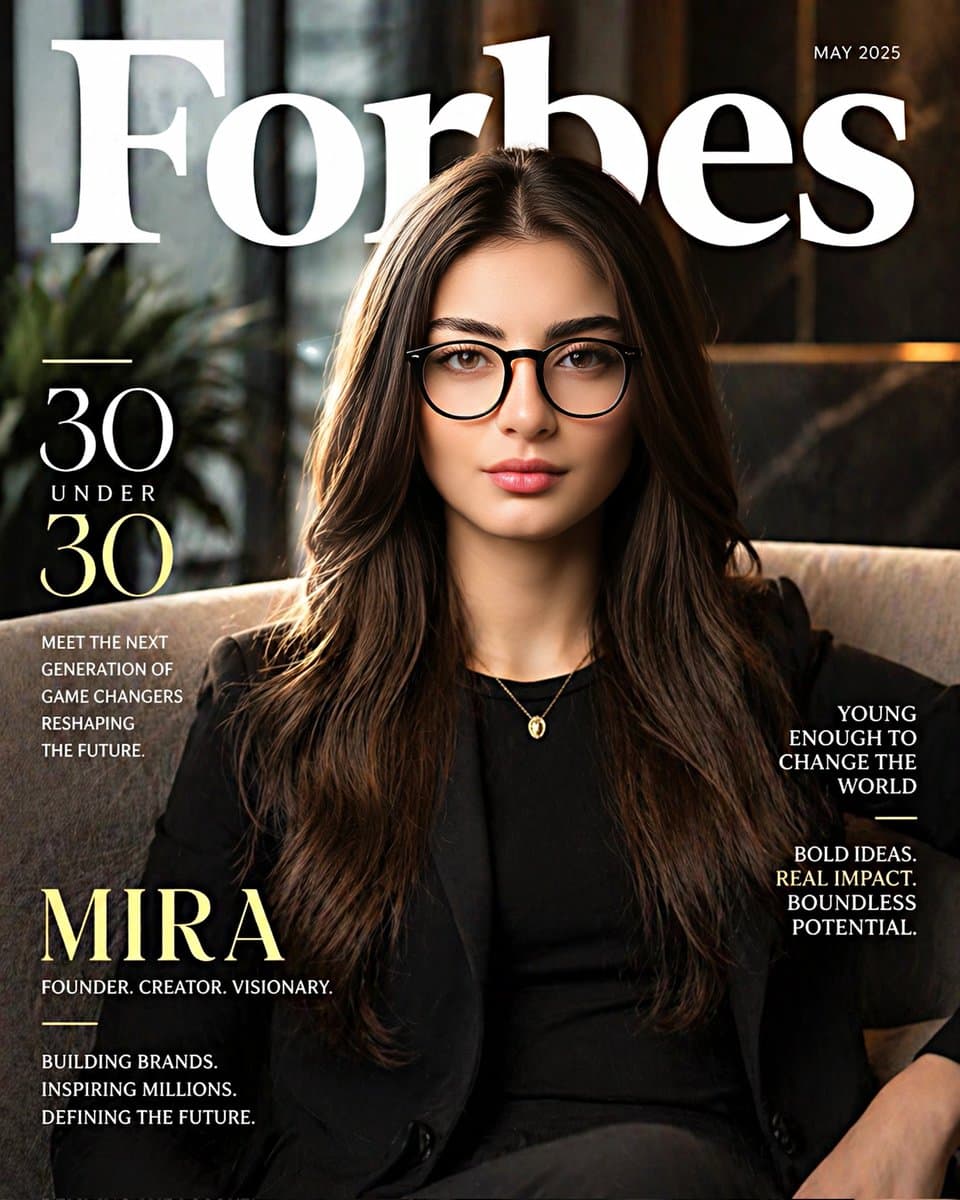 Product Marketing - Forbes 30 Under 30 Magazine Style Portrait